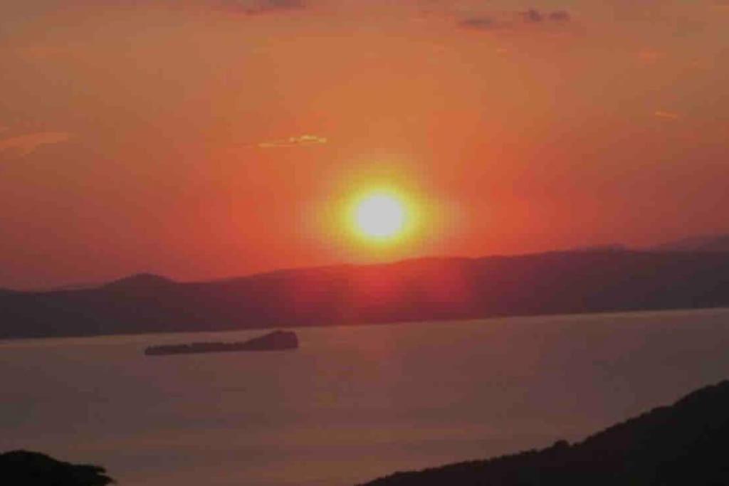 Sunset And Apartment Bolsena