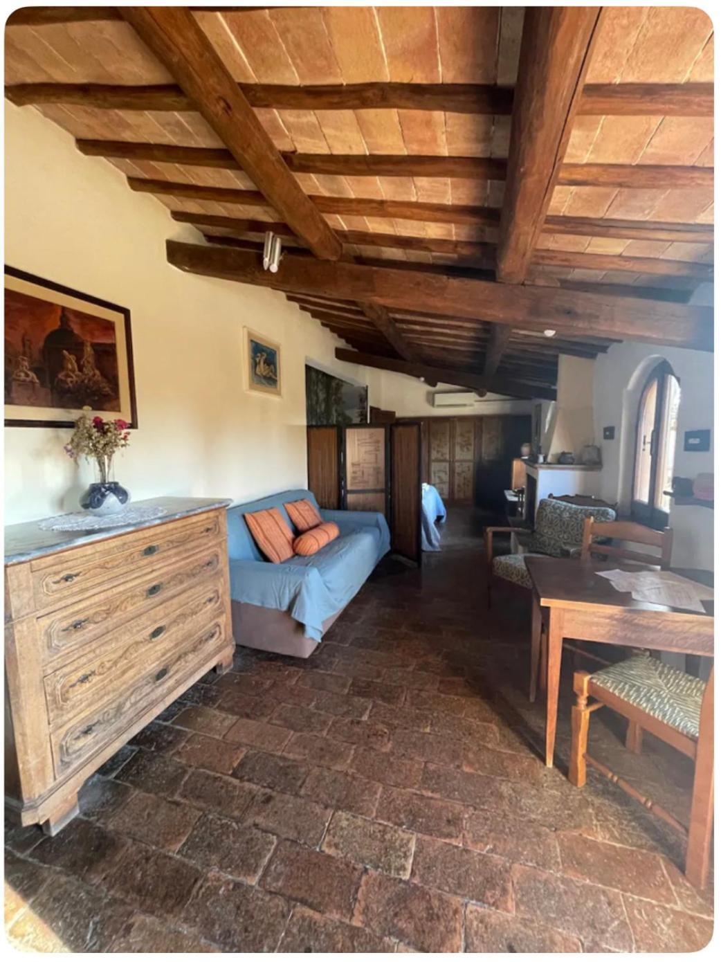 Sunset And Apartment Bolsena